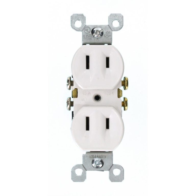 Two Prong Electrical Outlet